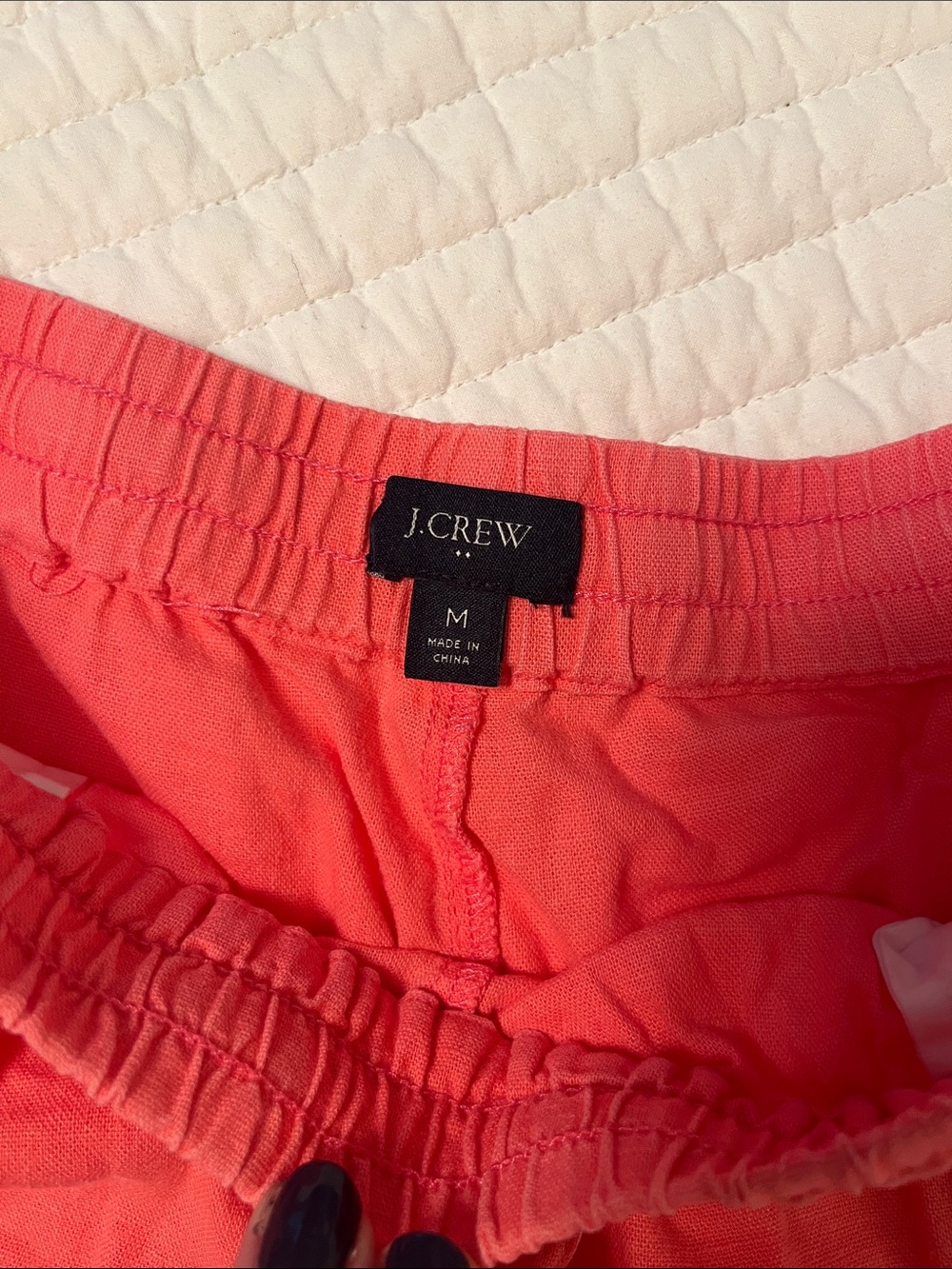 J.Crew Eyelet Pull On Drawstring Shorts - Picture 4 of 9